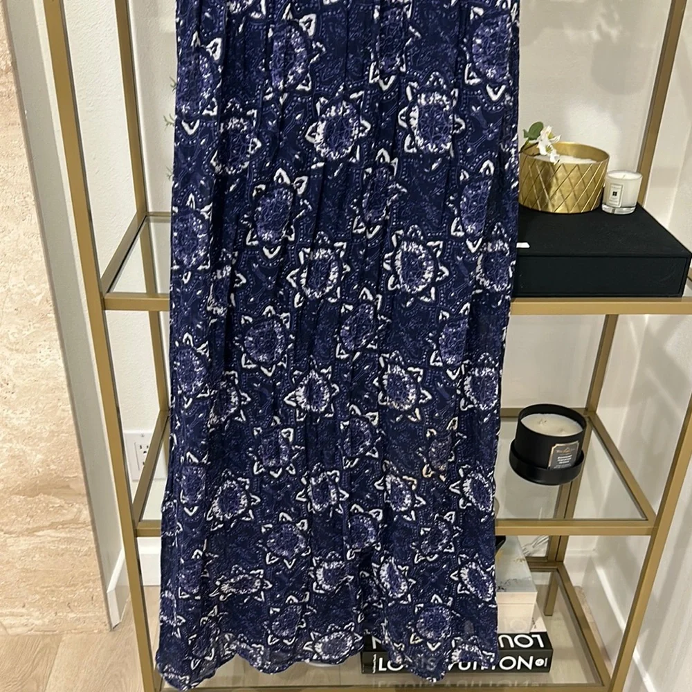 John Robshaw Lucky Brand Crochet Maxi Dress - Picture 9 of 10